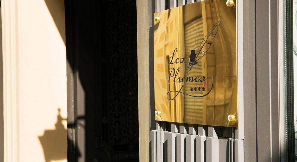 Les Plumes Hotel Paris Eksteriør bilde