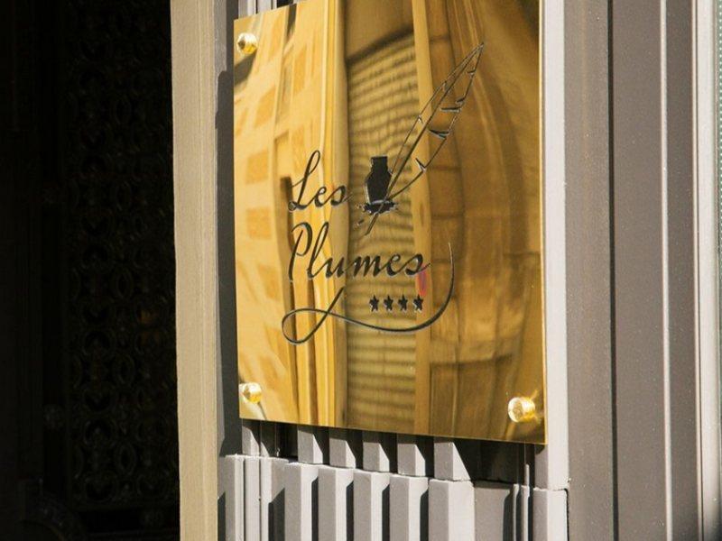 Les Plumes Hotel Paris Eksteriør bilde