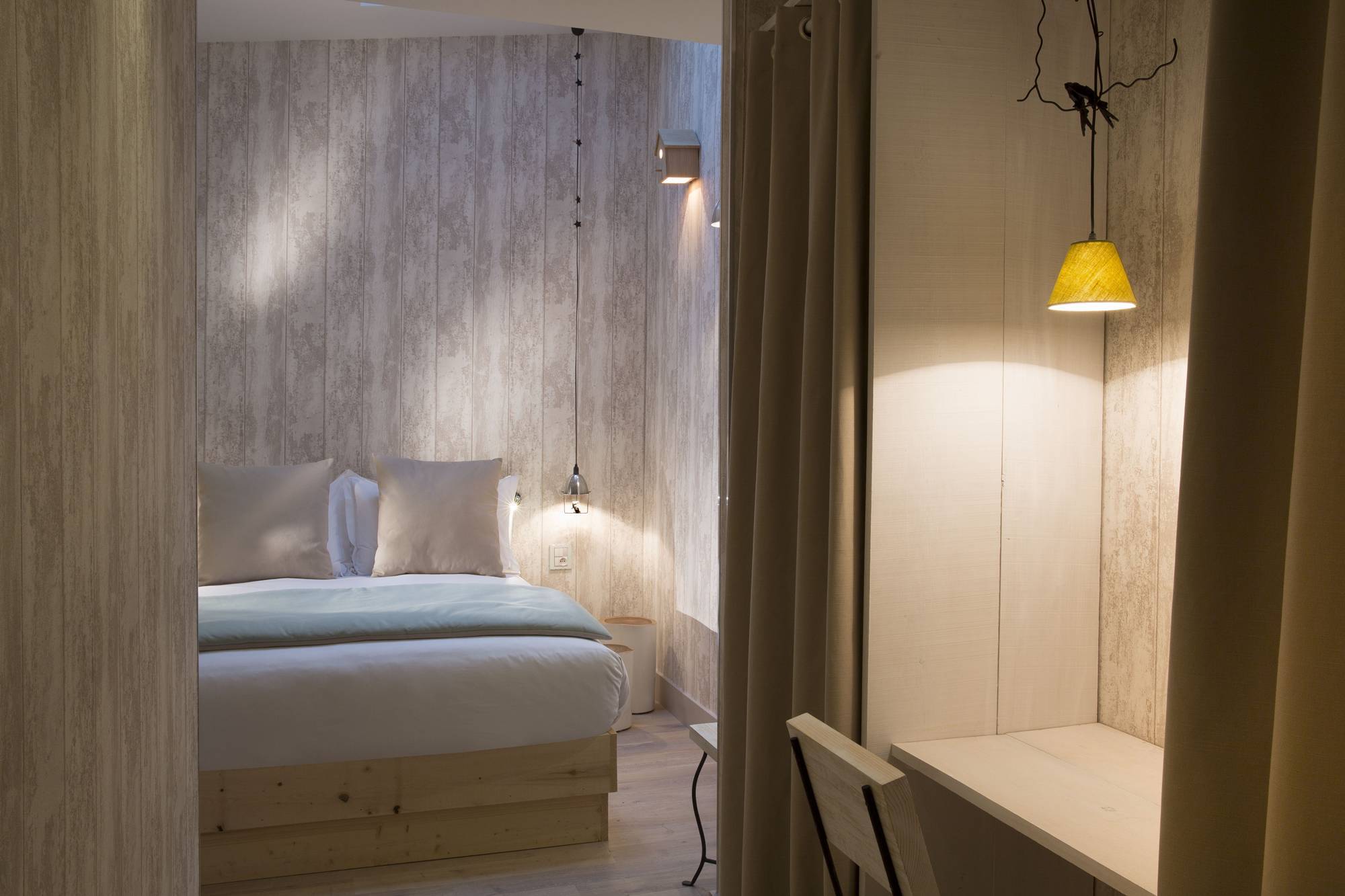 Les Plumes Hotel Paris Rom bilde