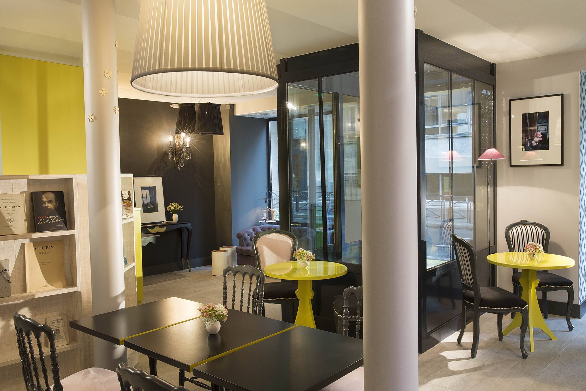 Les Plumes Hotel Paris Restaurant bilde
